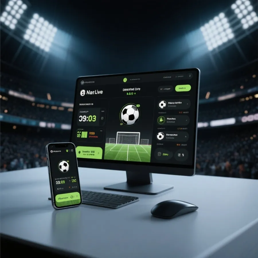 世界盃即時比分介面示意圖